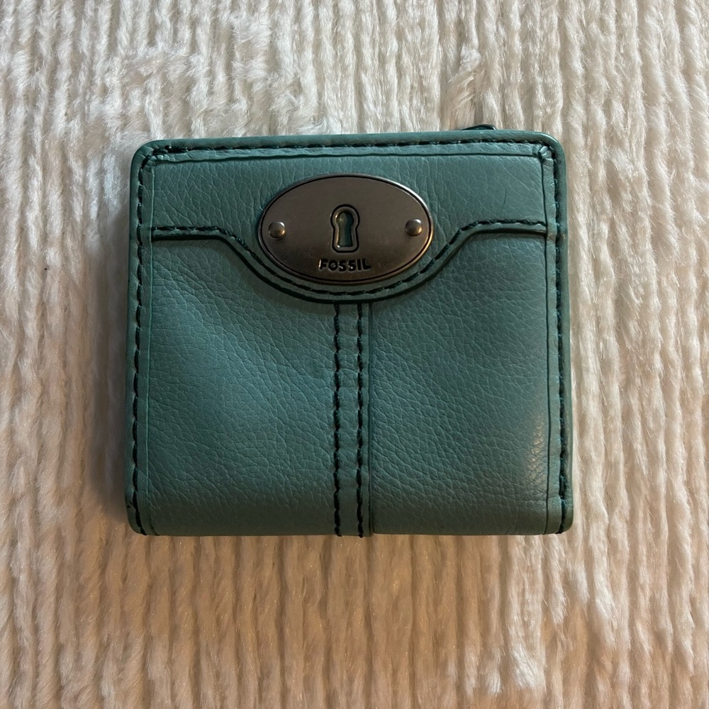 Fossil leather wallet